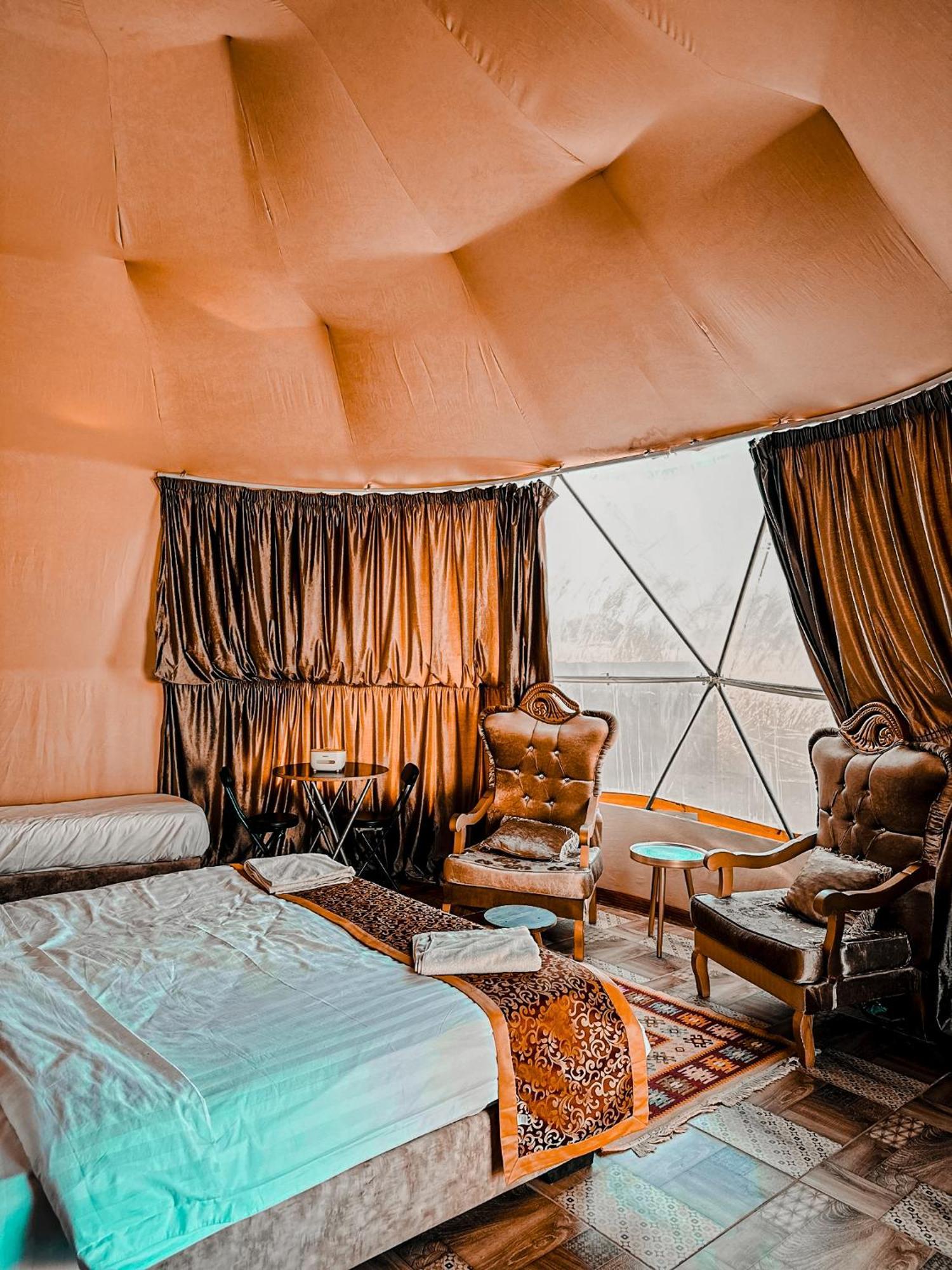 豪華帳篷 Warm Bubble Camp Wadi Rum