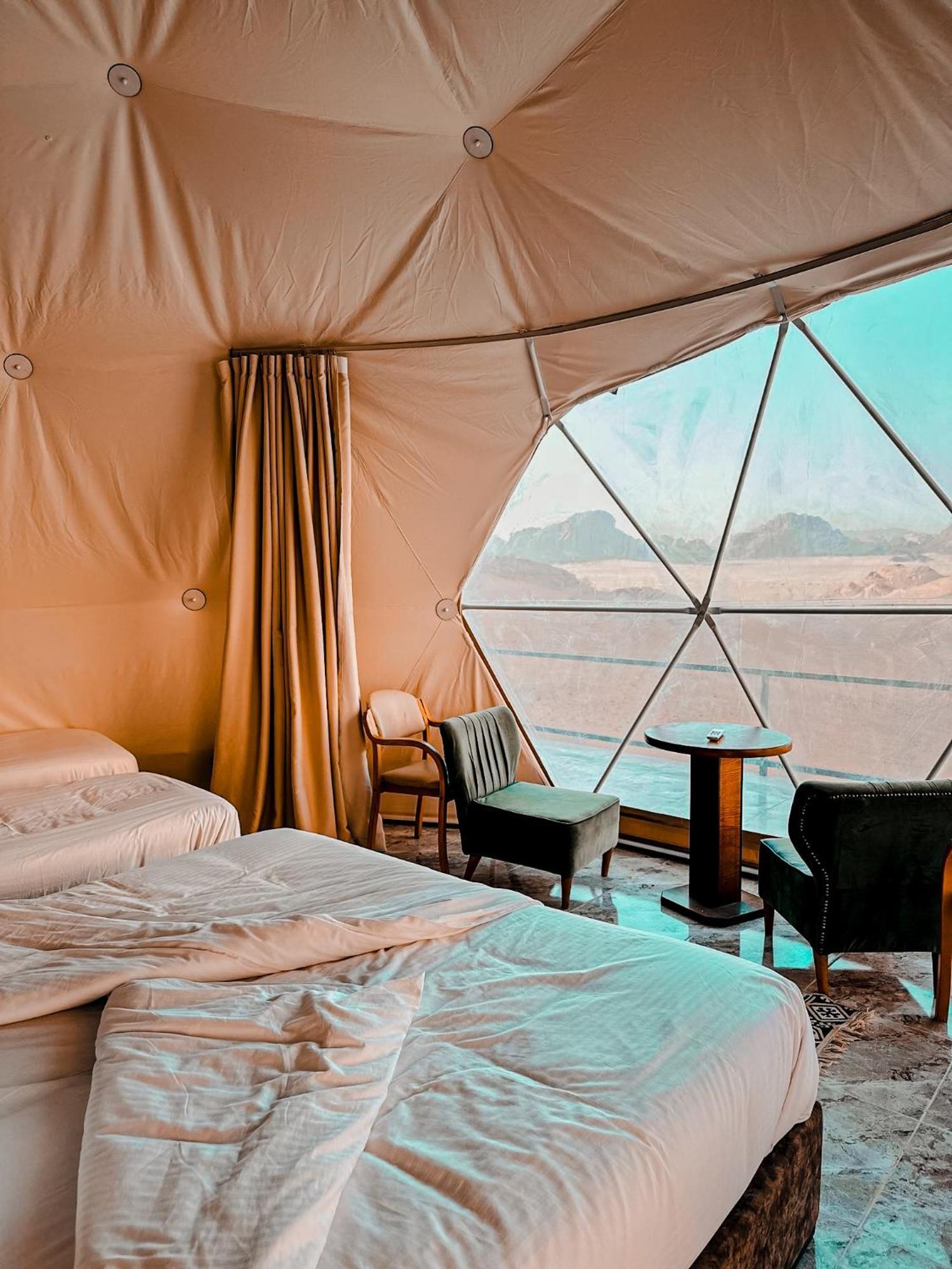 Tente de luxe Warm Bubble Camp